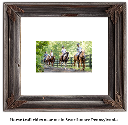 horse trail rides near me in Swarthmore, Pennsylvania